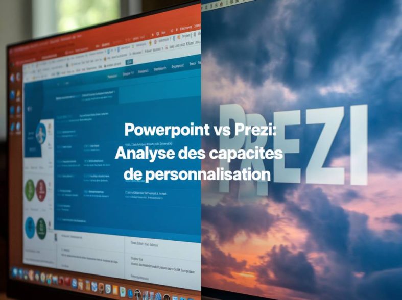 powerpoint vs prezi : analyse des capacités de personnalisation