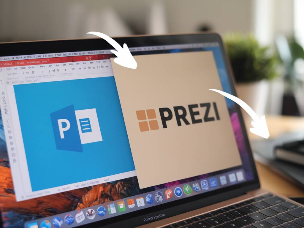 powerpoint vs prezi : comparatif des fonctionnalités